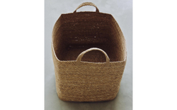 Zara Home Корзина из морской травы, цвет бежевый, 40 см