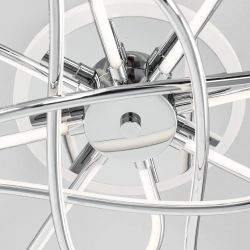 Citilux Джемини CL229B141E LED RGB Люстра с пультом Хром