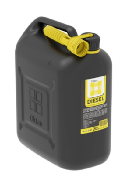 Канистра ГСМ Oktan Дизель 20л (черный)