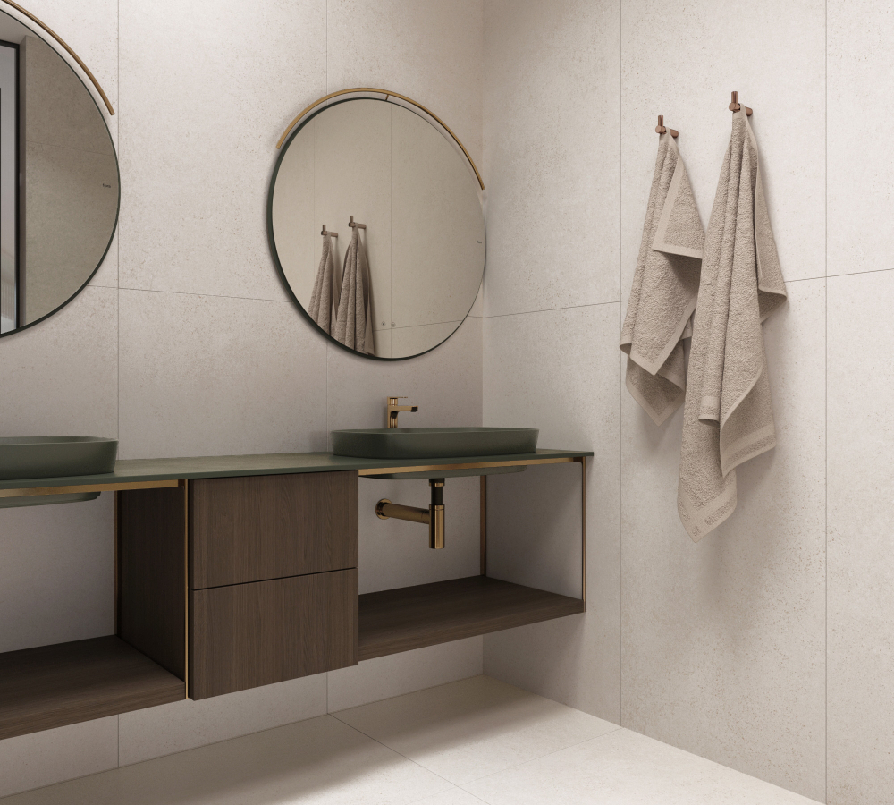 Керамогранит, Creanza, BOTTEGA CHIFFON, 1200x600 мм, матовая