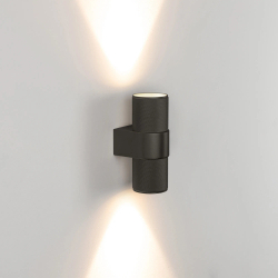 Светильник SP-SPICY-WALL-TWIN-S180x72-2x6W Warm3000 (BK, 40 deg) (Arlight, IP20 Металл, 3 года) 033734