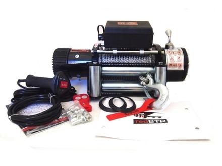 Лебёдка электрическая redBTR серия "HUNTER" 12 (12v)