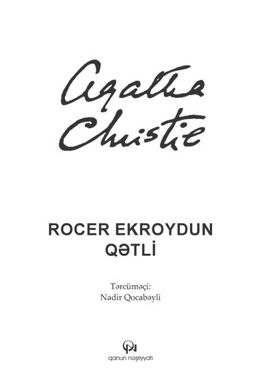 Rocer Ekroydun qətli