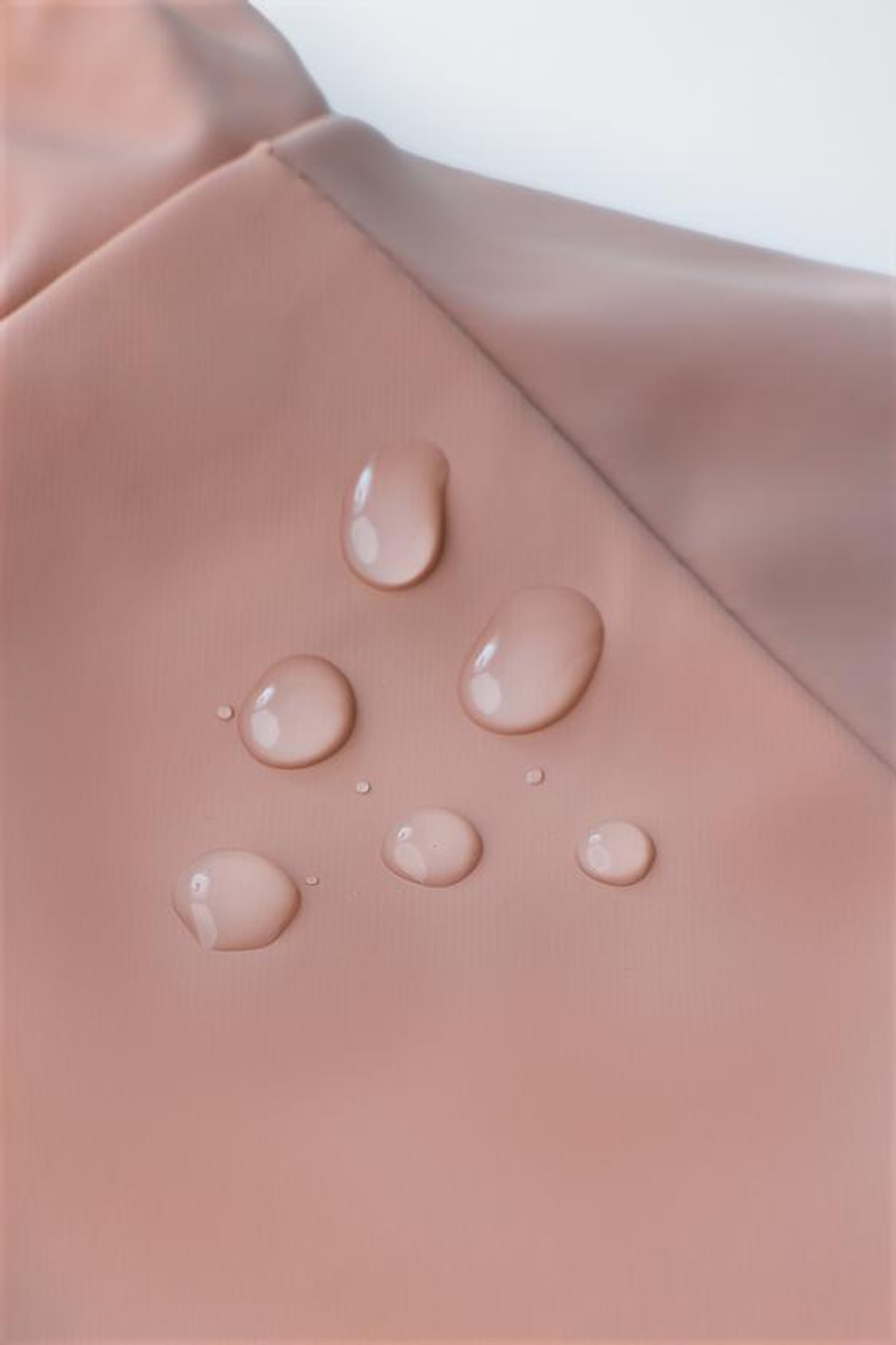 ZARA ПРОРЕЗИНЕННАЯ КУРТКА WATER REPELLENT, РОЗОВЫЙ