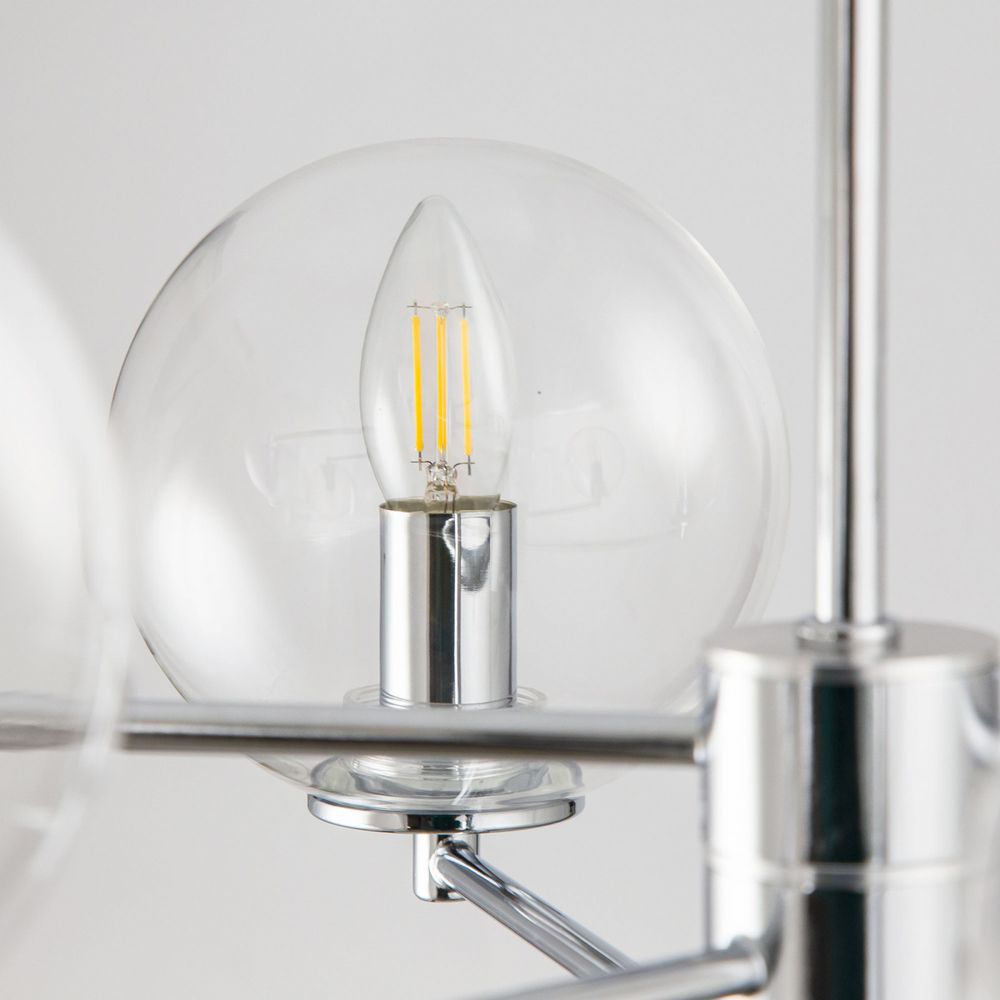 Citilux Галлен CL240161 Люстра подвесная Хром