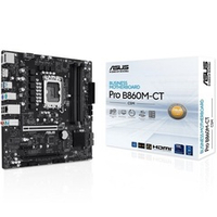 Материнская плата ASUS PRO B860M-CT-CSM (LGA1851/B860/4xDDR5/2xPCI-Ex16/PCI-Ex1/2xM.2/SB7.1/GLAN/2xDP/HDMI/mATX)