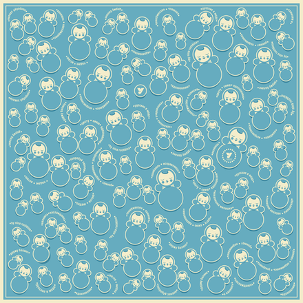 Платок «Русская неваляшка. Мечта»