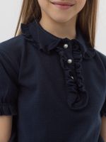 Джемпер для девочки арт. AT925 темно-синий