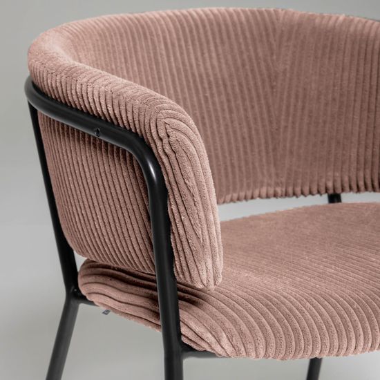 Стул Konnie розовый вельвет La Forma Испания