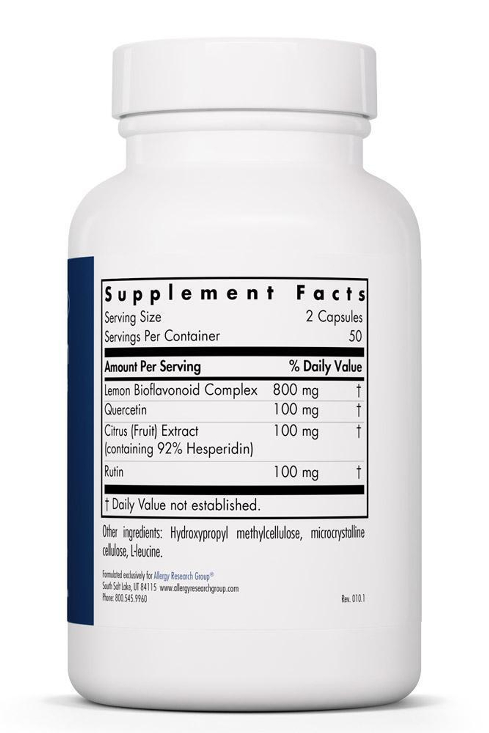 Quercetin Bioflavonoids 100 капсул Allergy Research Group