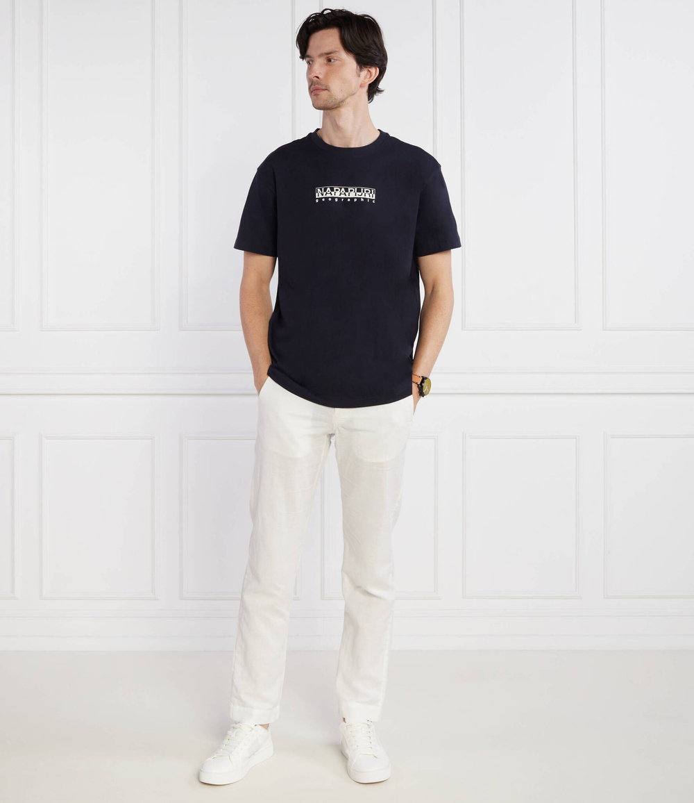 Футболка S-BOX SS 4 Napapijri - темно-синий(NP0A4H8S)