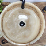 Раковина из оникса Bowl Yellow TinLip BO-60983 45*45*17