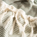 Пештемаль из органического хлопка Arya 90x180 | зеленый