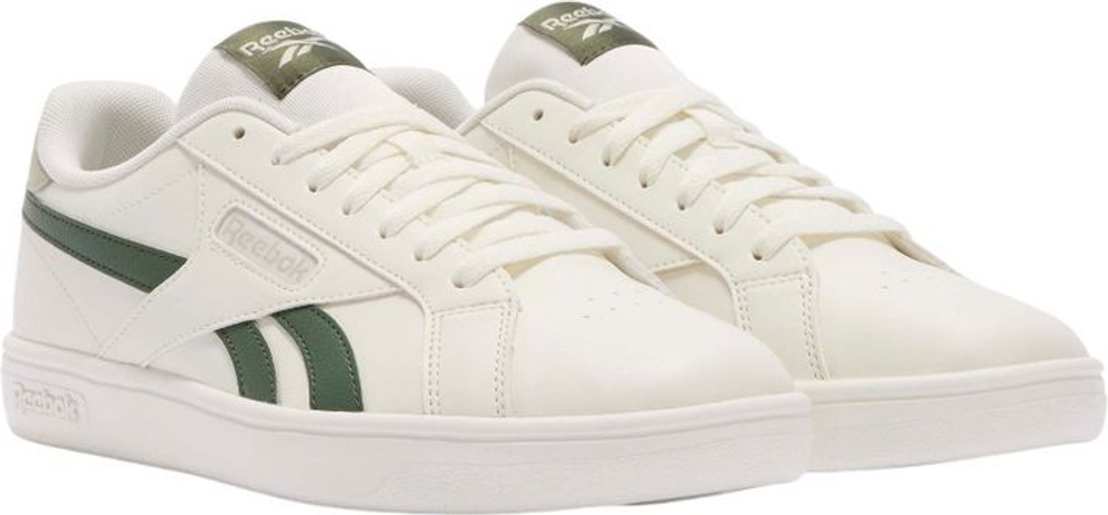 Кеды REEBOK COURT RETRO беж-зеленый