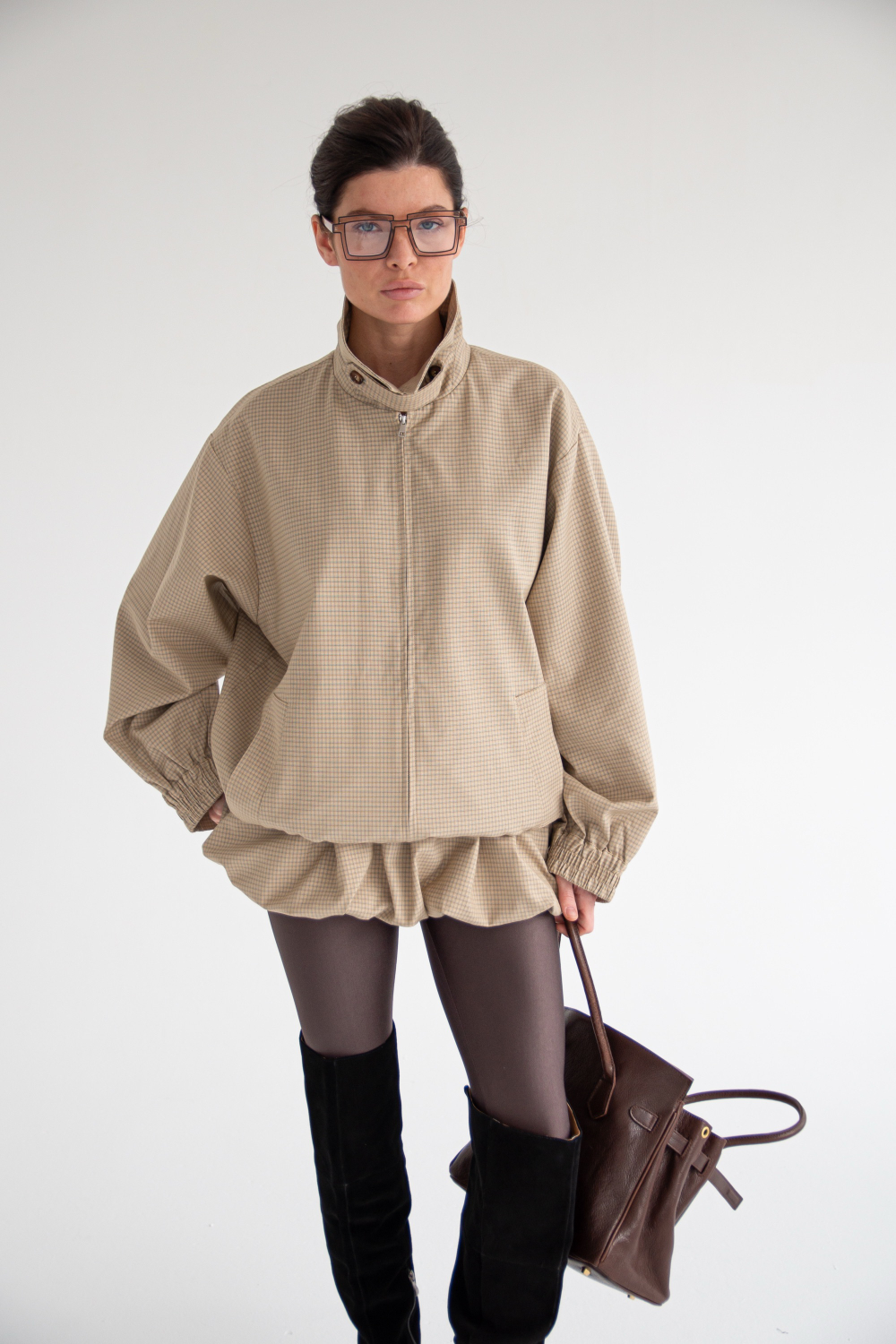 Куртка в клетку BERNETT