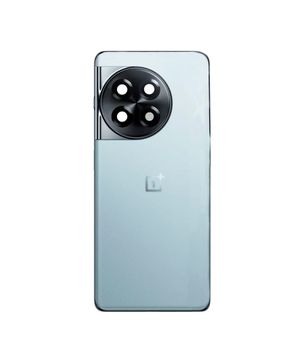 Задняя крышка для OnePlus 11R (PHK110) / Ace 2 (CPH2487) серебристый (Galactic Silver) со стеклом камеры