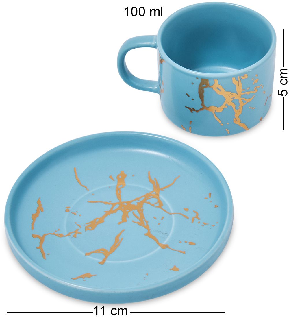 GAEM Art MUG-436/2 Набор из 6 чайных пар