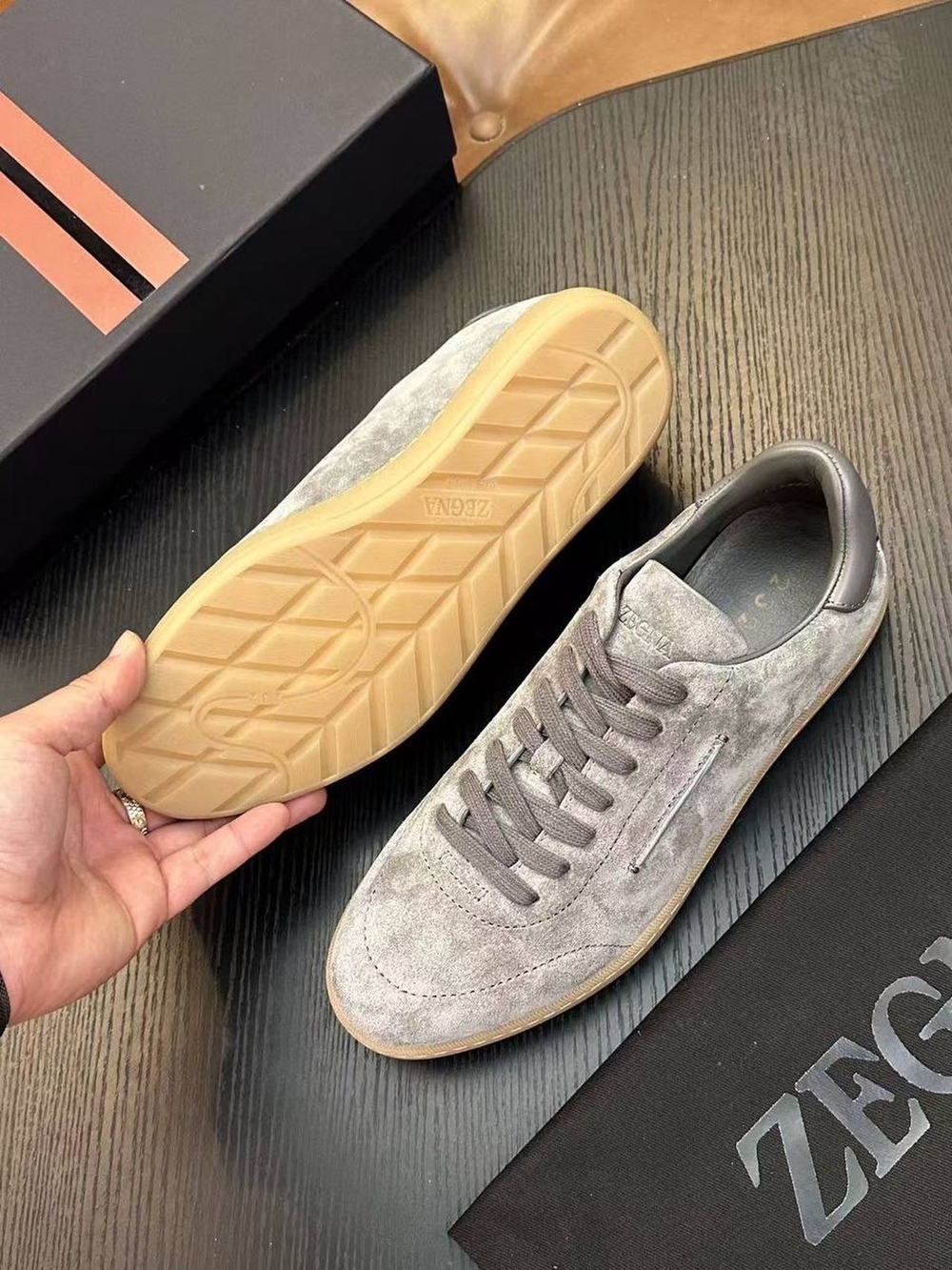 Кеды Zegna