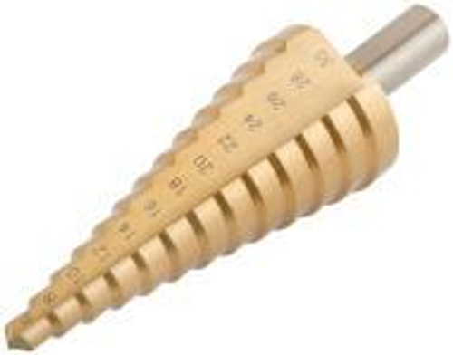 36383М Сверло ступенчатое HSS по металлу, 13 ступеней, 6-30 мм MOS