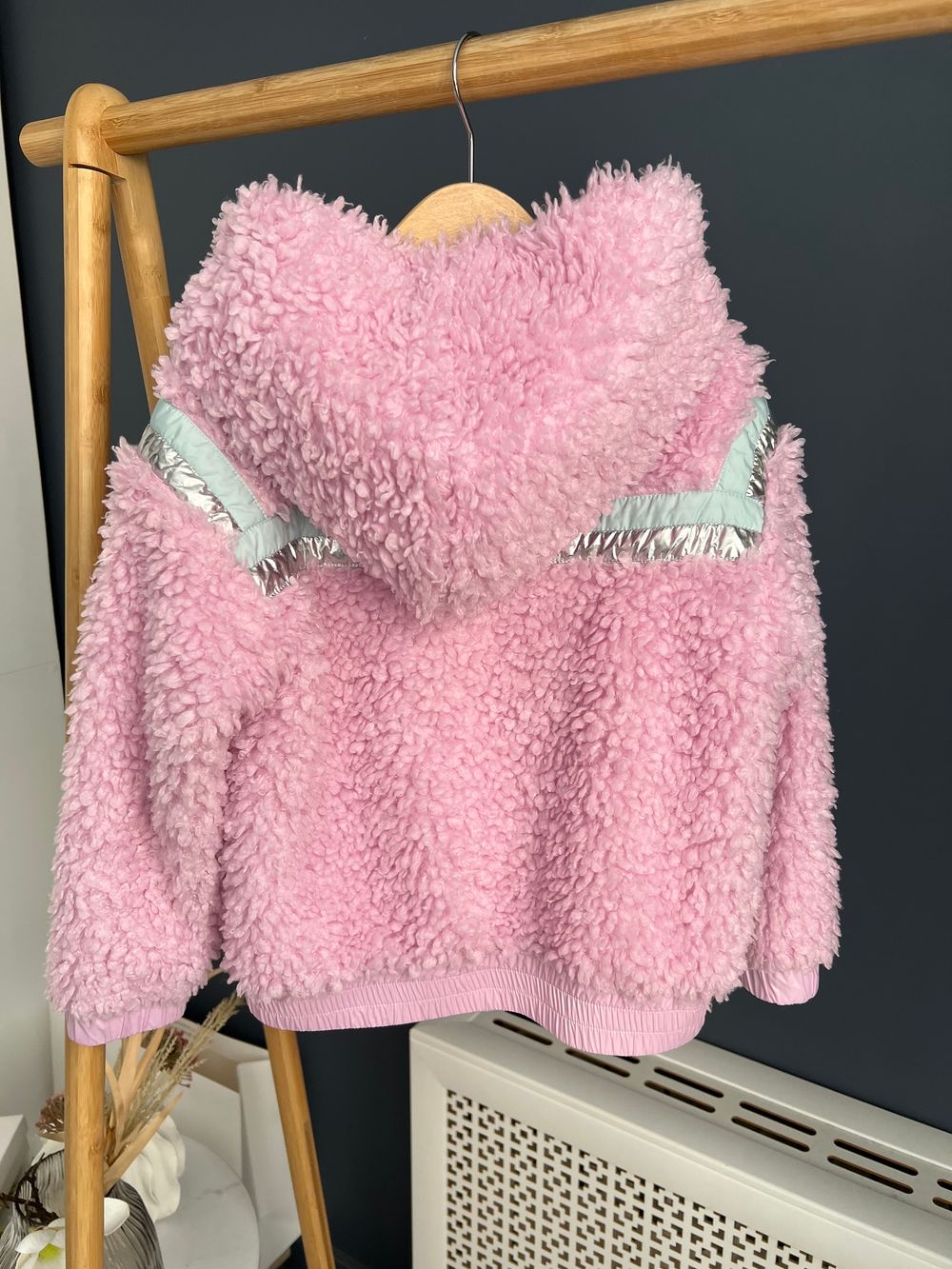 Куртка из экомеха Moncler, 128