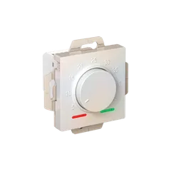 ATLASDESIGN ТЕРМОСТАТ электронный для теплого пола с датчиком, 10A, механизм, ЖЕМЧУГ