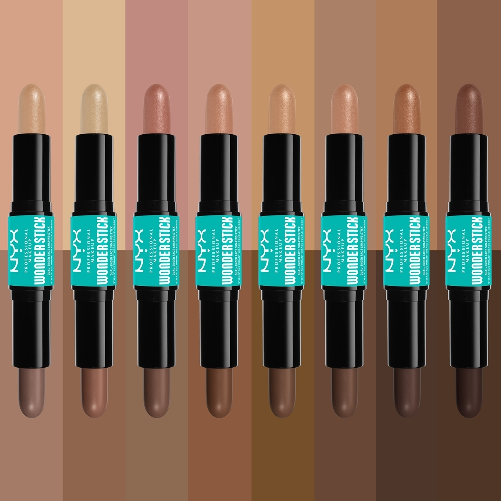 NYX Professional Makeup Wonder Stick Dual Face Lift - Двусторонний контурный стик, 2× 4 g
