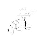 Кран сенсорный для раковины или столешницы латунь NOFER 07260.B глянцевый