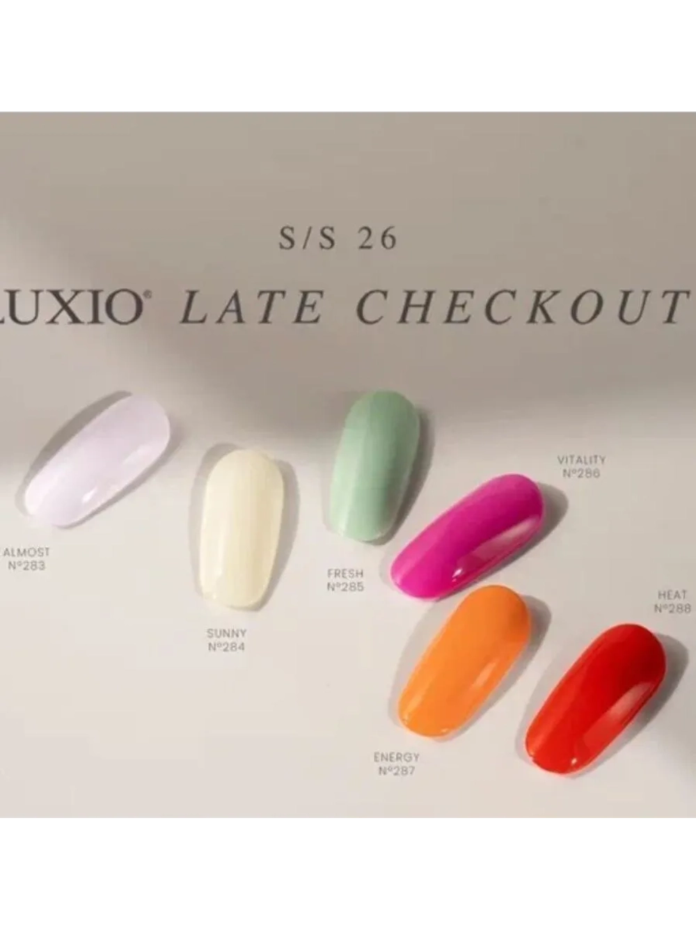 Гель лак Luxio Fresh 285 для ногтей 15 мл