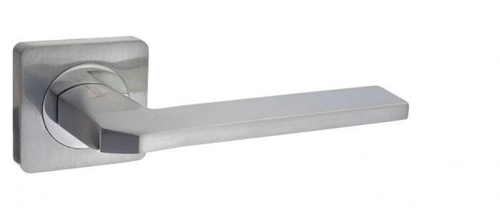 Ручка квадрат Ренц Кераско, цвет хром матовый ЦАМ (гарантия - 10 лет)