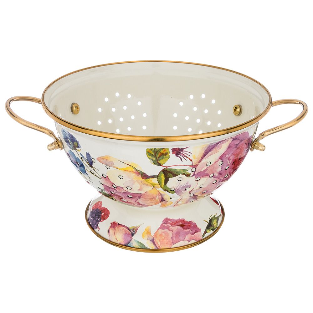 ДУРШЛАГ LEFARD ЭМАЛИРОВАННЫЙ, СЕРИЯ ВИНТАЖ, 22*13 СМ (КОР=4ШТ.)