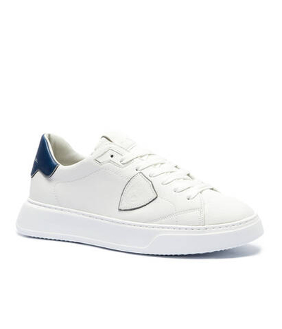 Кожаные кроссовки храм Philippe Model - белый(BTLU)