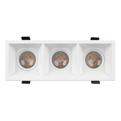 Светильник MS-FLOW-BUILT-S230x85-3x12W Day4000 (WH, 15 deg, 230V) (Arlight, IP20 Металл, 5 лет) 055937