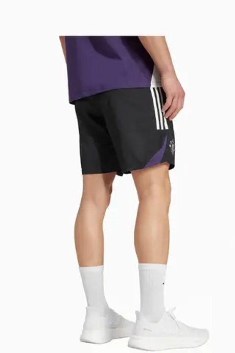 Шорты adidas Manchester United 25/26 Downtime - черный