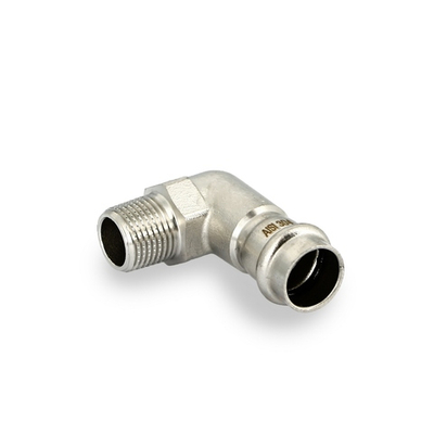 Угол пресс-Н 18 х 1/2", нержавеющая сталь