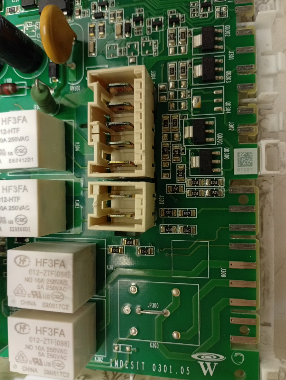 EWUC4105 кт43 Электронный модуль для стиральных машин Indesit Ariston 21501381300 б/у