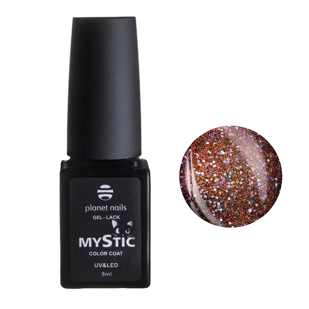 Planet Nails Гель-лак "MYSTIC" 948 Кошачий глаз, 8мл