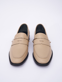 Лоферы кожаные