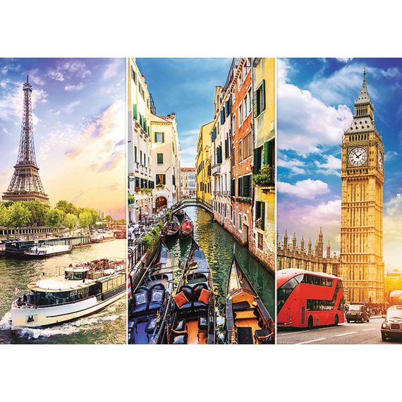Puzzle - "4000" - Trip around Europe