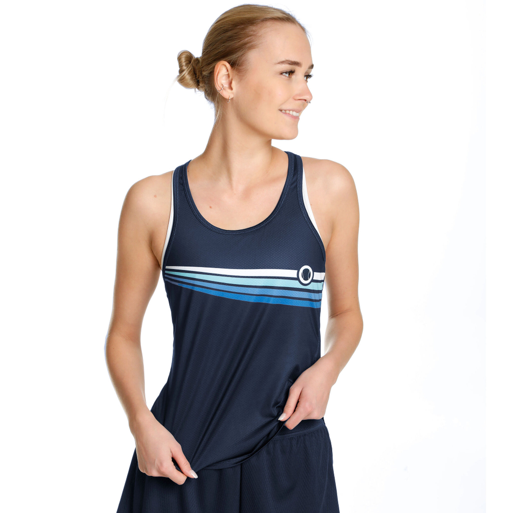 Женская теннисная майка Tennis-Point Performance Tank Top Special Edition Women - Dark Blue, Multicoloured