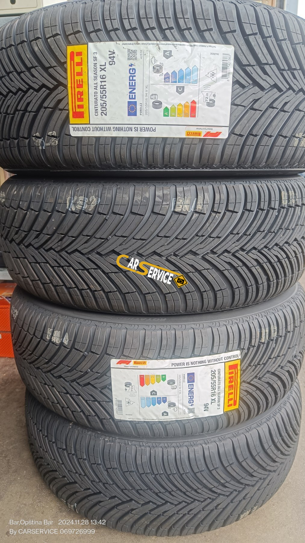 PIRELLI ALL SEASON 205/55R16 94V CINTURATO ALL SEASON SF3