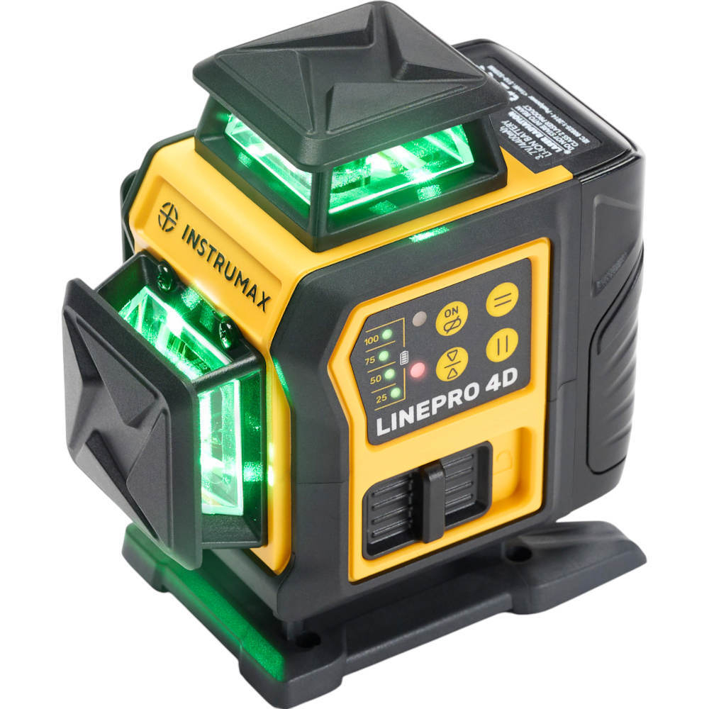Лазерный уровень INSTRUMAX LINEPRO 4D Professional SET