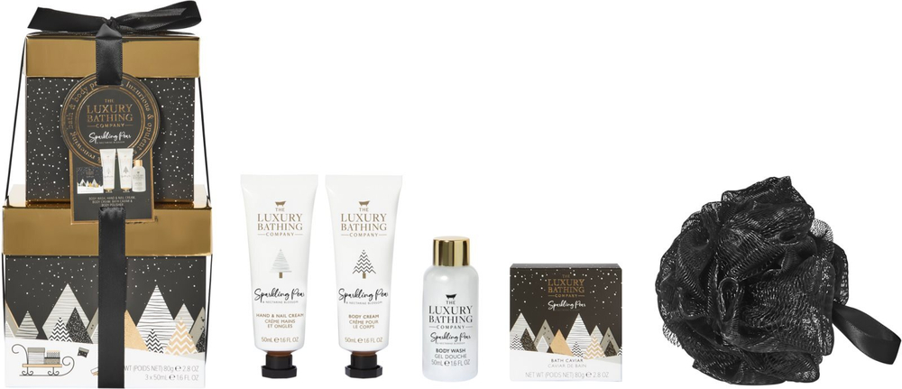 Grace Cole Luxury Bathing Sparkling Pear & Nectarine Blossom - подарочный набор (для рук и тела) /   / GTIN 5055443667445