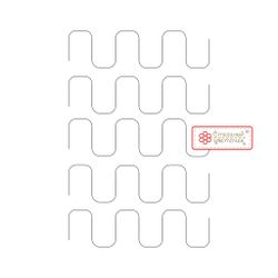 Линейка для стежки №24, 3 мм (aрт. Y24)