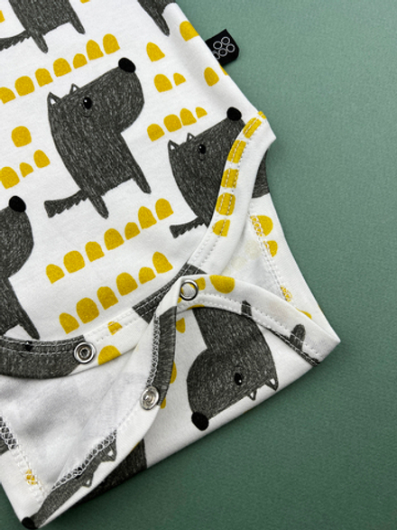 Боди с коротким рукавом LooJoo Волки