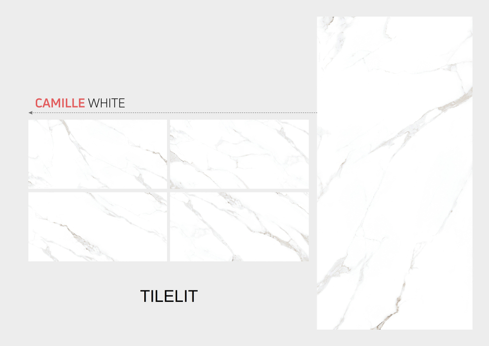 Керамогранит Camille White 60x120