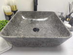 Раковина из мрамора Square Grey Medium MS-60190 45*45*15