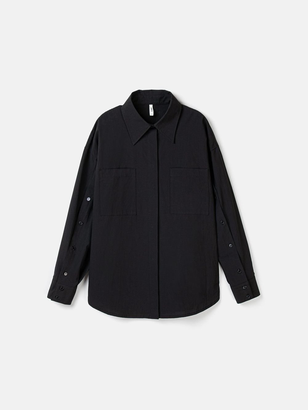 Рубашка из 100% хлопка "Уголь" женская