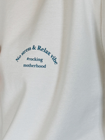 Футболка оверсайз женская белый NO STRESS