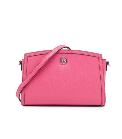 кожаная сумка-мессенджер Michael Kors - розовый(32R3S7CC3T)