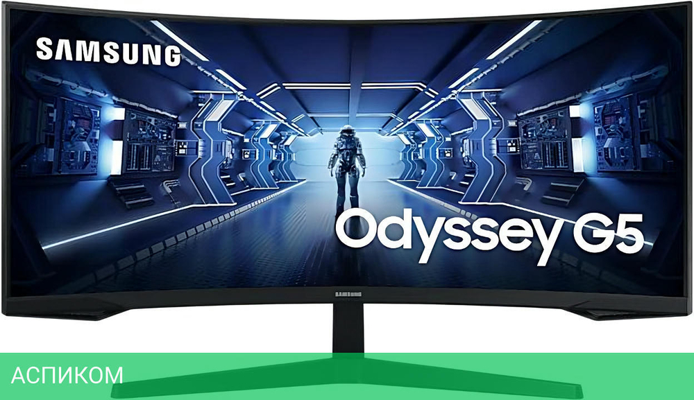 Монитор Samsung 34" Odyssey G5 C34G55TWWI
